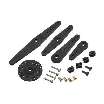 Hitec RCD 55732 H25T (25 Tooth Spline) Horn/Hardware for Airplane
