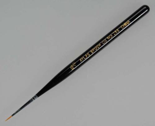 Atlas Brush 255-20/0 20/0 Golden Taklon Ultra Detail Brush
