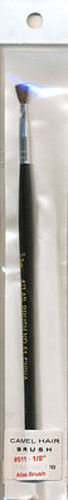 Atlas Brush 513 3/8' Flat Camel Hair Brush