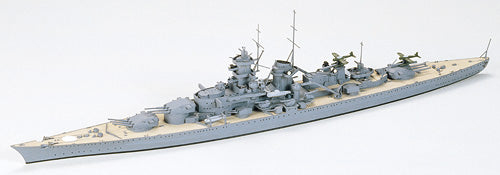 Tamiya 77520 1:700 German Gneisenau Battleship Waterline Kit