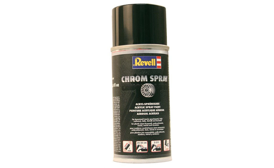 Revell of Germany 39628 Acrylic Chrome 150 ml Spray Paint Can