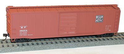 Accurail 5504 HO 50' Riveted-Side Single-Door Boxcar Western Pacific Kit