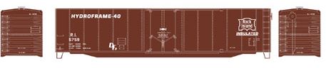 Roundhouse 81466 HO Rock Island 50' Plug Door Box Car #5759