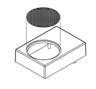 Athearn G19290 HO F-Unit Winterization Hatch Set with Round Grilles (Pack of 3)