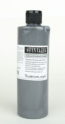 Badger SNR-162 Gray Stynylrez Paint Surface Primer - 16 oz. Bottle