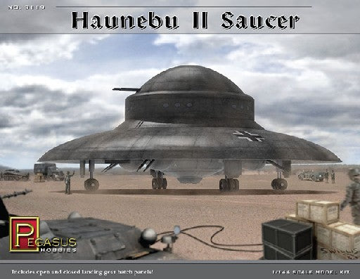 Pegasus Hobby 9119 1:144 Haunebu II German WWII Flying Saucer Model Kit