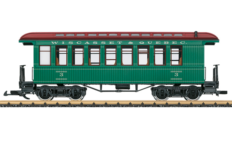 LGB 36813 G Wiscasset Waterville & Farmington Railway Passenger Car