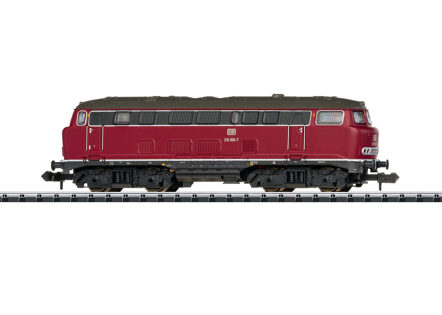 Trix 16166 Minitrix DB Class 216 Diesel Locomotive #216 006-7
