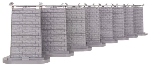 MTH 40-1134 O FasTrack Elevated Trestle Set (Set of 8) LN/Box