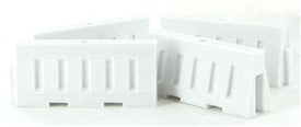 3D to Scale 50-102-WT Plastic Safety Barriers water filled style