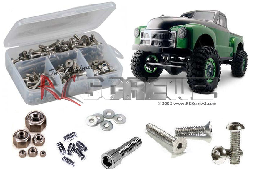 RC Screwz AXI002 Stainless Steel Screw Kit Axial SCX-10