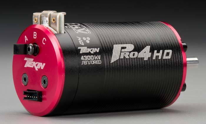 Team Tekin TT2518 Pro4 Heavy-Duty Brushless 2S 4300kV Motor