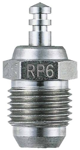 O.S. ENGINES 71642060 RP6 Turbo Glow Plug Med On-Road