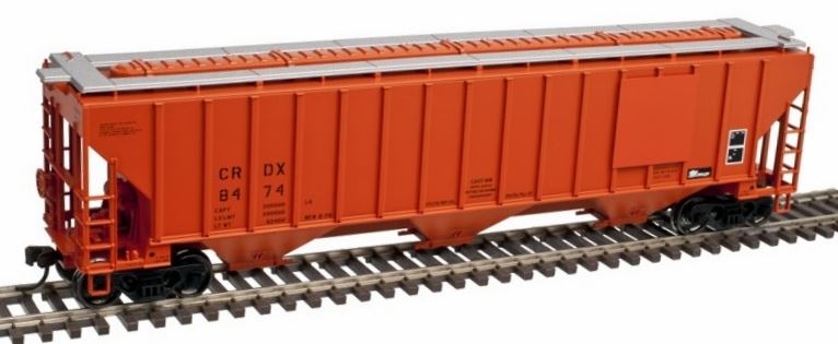 Atlas 50002808 N Ann Arbor/Chicago Freight Car Thrall 4750 Covered Hopper #8474 LN/Box