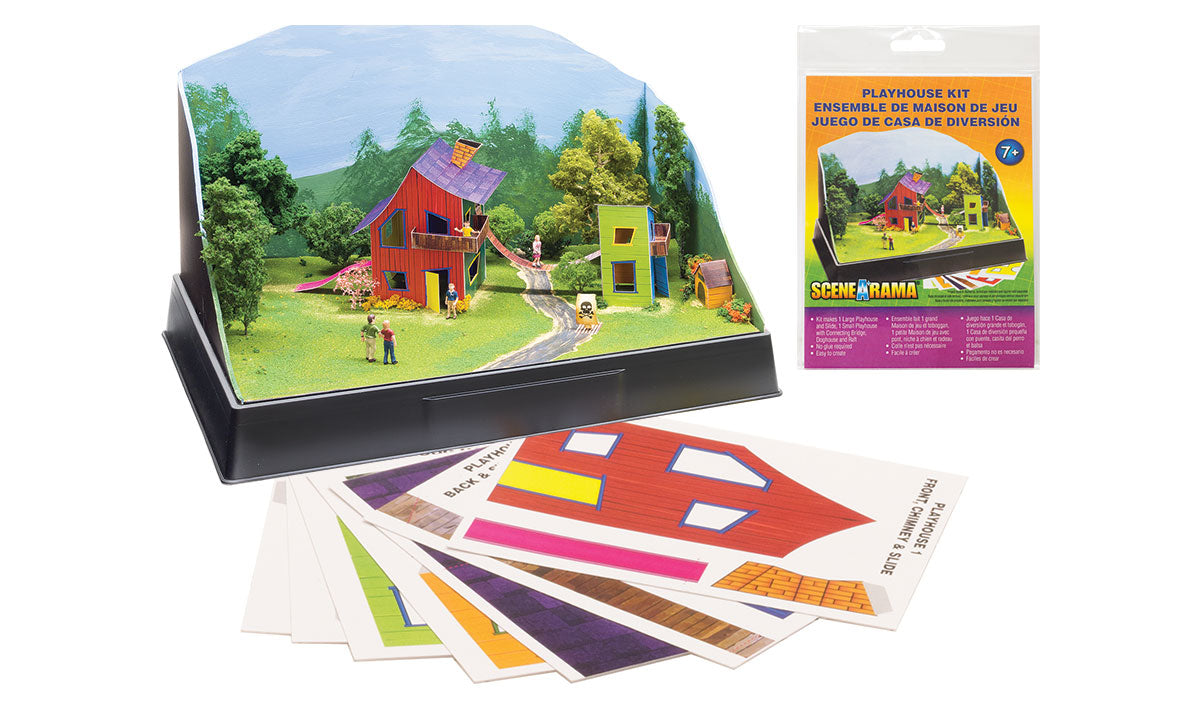 Woodland Scenics SP4243 Scene-A-Rama Playhouse Theme Kit