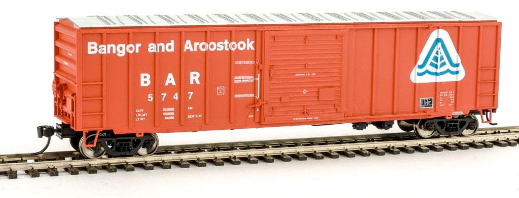 Walthers 910-2140 HO Bangor & Aroostook 50' ACF Exterior Post Boxcar #5747