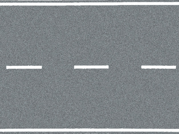 Noch 60709 Flexible Pavement Country Road Gray, 40 x 2-41/64 100 x 6.6cm