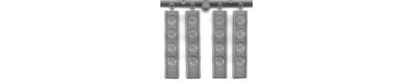 Tichy 2800 N Brake Wheels (Unpainted Styrene) (16)