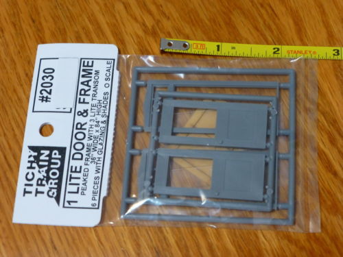 Tichy 45469 HO Double Door Steel (Pack of 4)