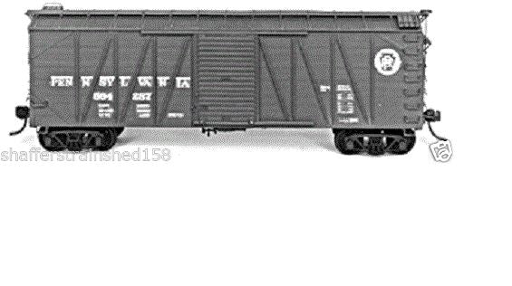 Tichy 69803 HO 40' USRA Single Sheathed Wood Boxcar - Kit Undecorated
