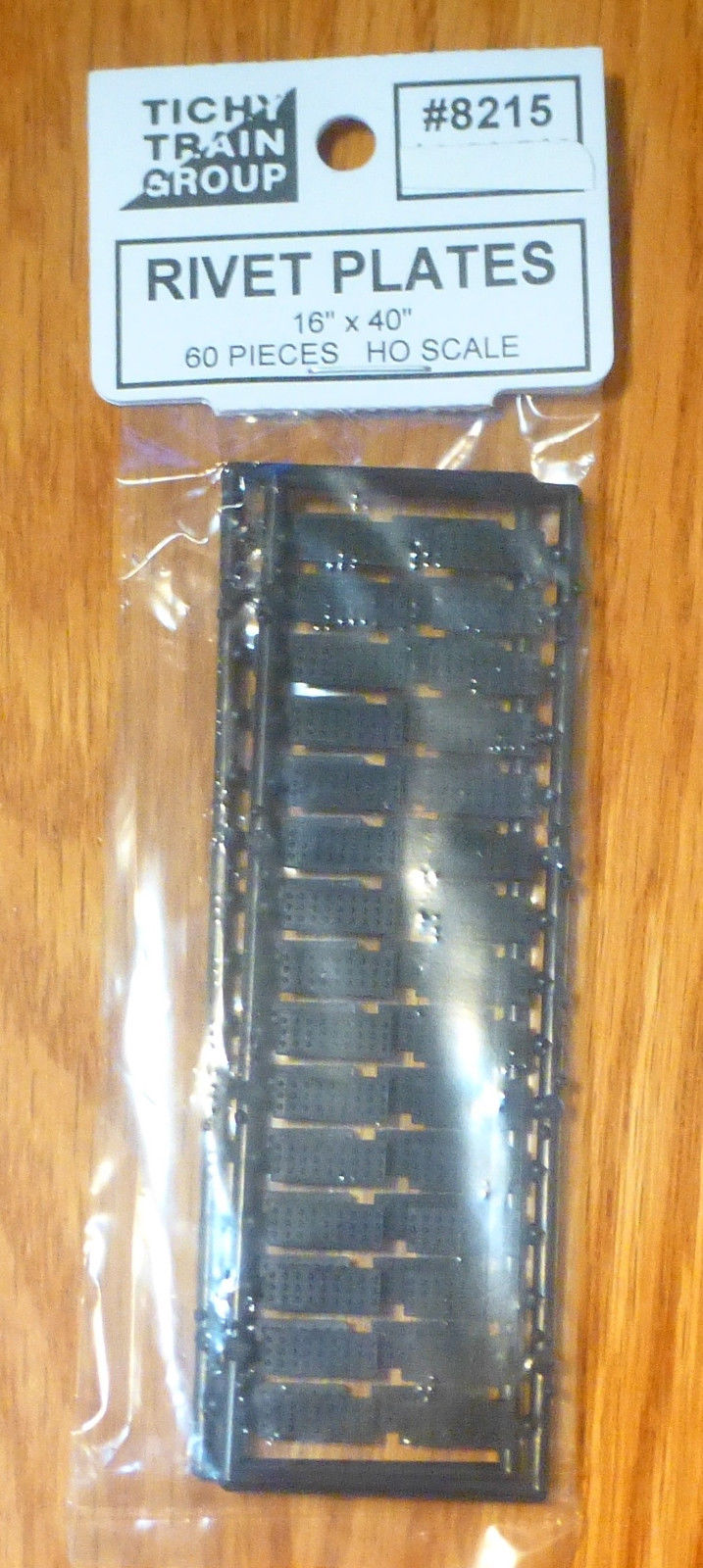 Tichy 374 HO Long Rivet Plate (Pack of 60)
