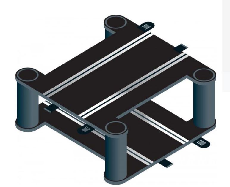 Scalextric C8295 Elevated Crossover Track Section