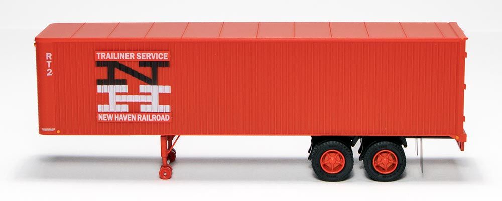 Rapido Trains 403008 HO New Haven 35' Fruehauf Integral-Post Volume Van #RT7