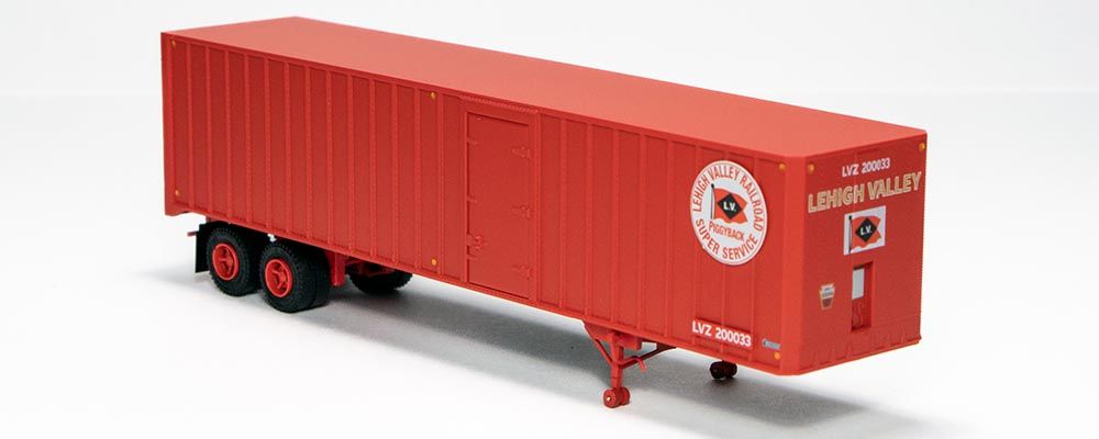 Rapido Trains 403022 HO LV 40' Fruehauf Exterior-Post Volume Van #200021