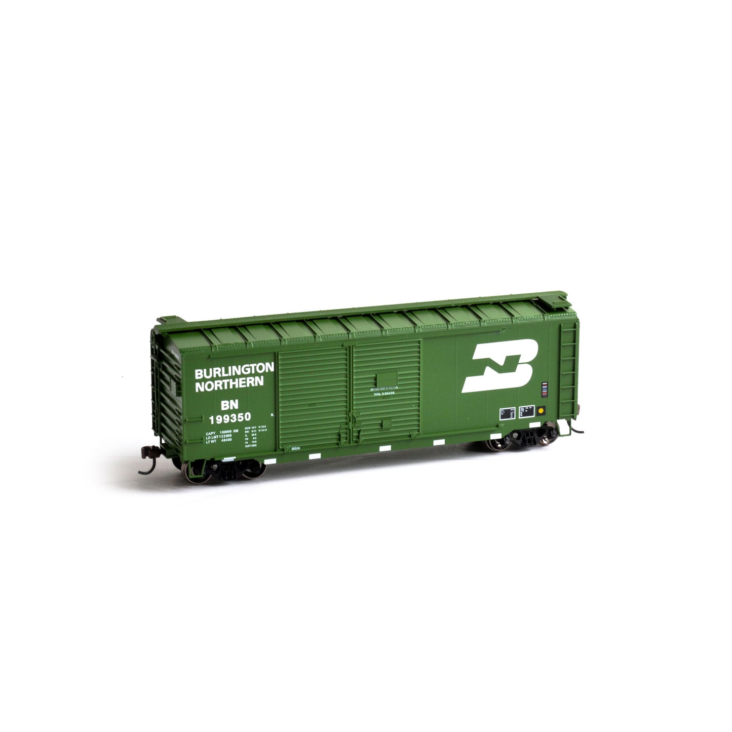 Athearn 14732 HO Burlington Northern 40' Double Door Box Car RTR #199350