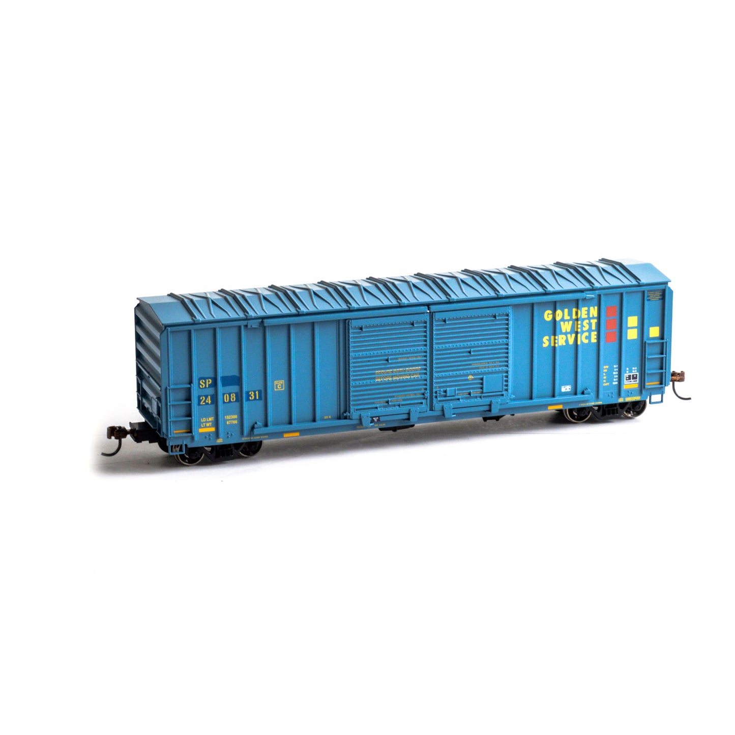 Roundhouse 97926 HO SP/Ex-GWS 50' FMC 5283 Double Door Box Car #240831