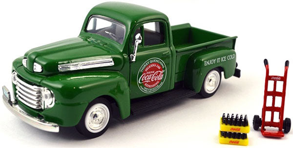 Motor City 467431 1:43 Coca-Cola - 1948 Ford Pickup Truck