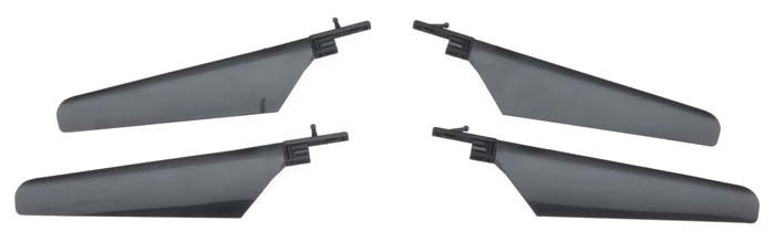 Revell RMXE6425 Black Proto Rotor Blades (Pack of 4)