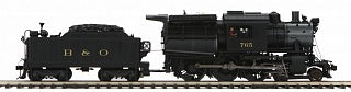 MTH 20-3666-1 O Baltimore & Ohio 4-6-0 Camelback Steam w/Proto-Sound 3.0 #765