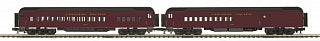 MTH 20-41034 O Canadian Pacific 70' Madison Combine/Diner Set #1 (Set of 2)