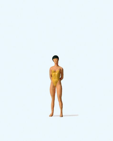 Preiser 28077 HO Standing Female Sunbather Figure