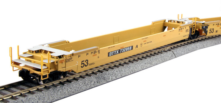 Kato 30-9048 HO Pacer Gunderson MAXI-IV Double Stack 3 Well Car Set #6311