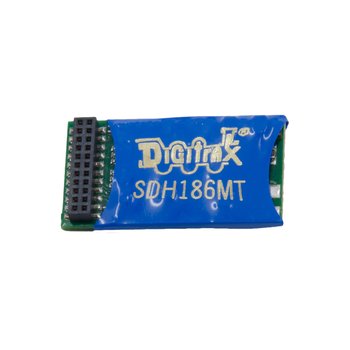 Digitrax SDH186MT 1MTC Interface Premium 8-Bit SoundFX Mobile Decoder
