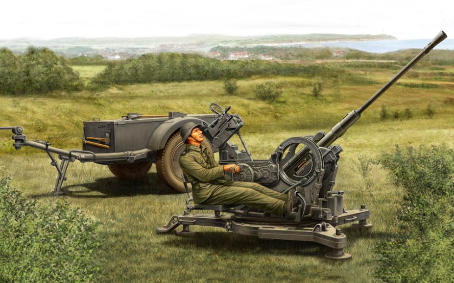 Hobby Boss s 80148 1:35 2cm Flak38 Late Ver/Sd. Ah 51 Anti-Aircraft Kit