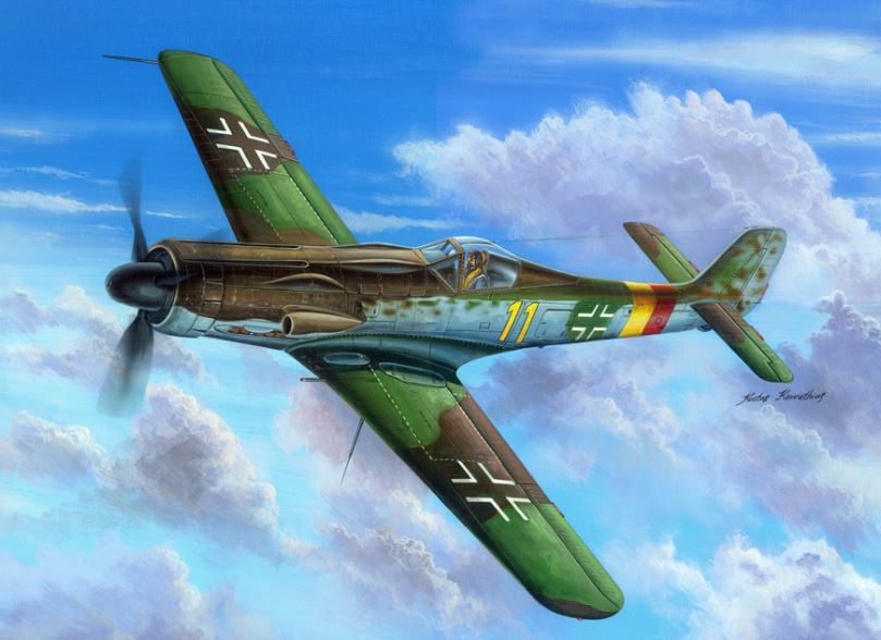 Hobby Boss Models 81704 1:48 Focke-Wulf Ta 152 C-11 Military Aircraft Plane Kit