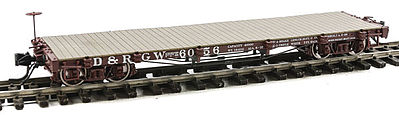 Blackstone Models 340314 HOn3 Scale DRGW 30' Flatcar #6056