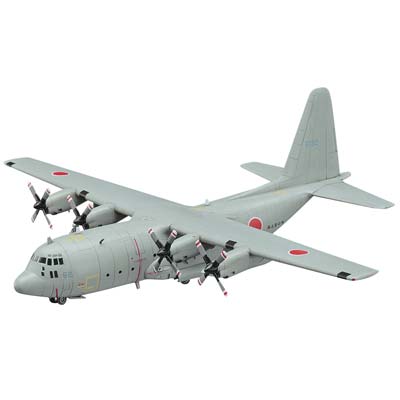 Hasegawa 10813 1:200 Lockheed C-130R Hercules J.M.S.D.F. Military Plane Kit