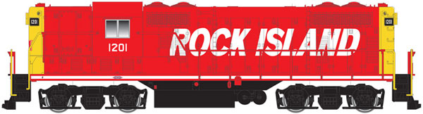 Atlas 10002046 HO Rock Island GP-7 Diesel Locomotive #1208 - LokSound & DCC
