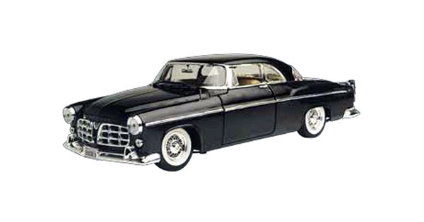 Motormax Toy USA 73302AC 1:24 Scale Black 1955 Chrysler C300