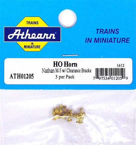 Athearn 01205 HO Nathan M-5 with Clearance Bracket (Pack of 3)