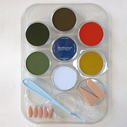 PanPastel PP30703 Model Railroad Scenery 9 ml Weathering Kit (7)