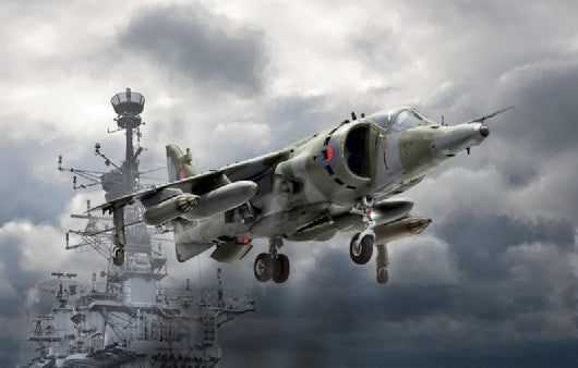 Italeri 1401S 1:72 Harrier GR.3 Falklands War Military Aircraft Plane Model Kit