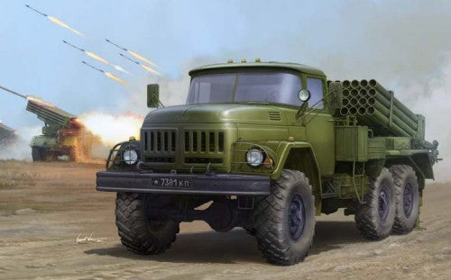Trumpeter 01032 1:35 Russian 9P138 Grad-1 on Zil-131 Plastic Model Kit