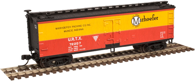 Atlas 50002678 N Marhoefer Packing 40' Wood Reefer Car #72216