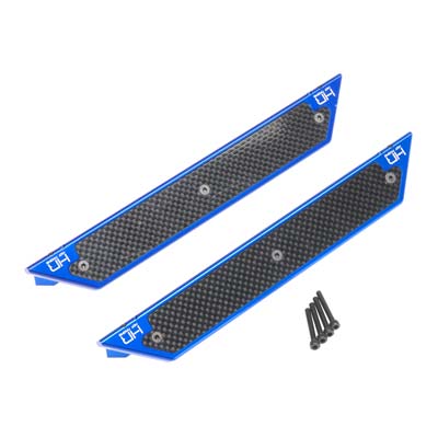 Hot Racing XMX33RG01 Aluminum Side Step Running Boards X Maxx (Pack of 2)