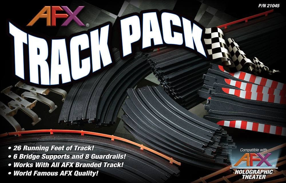 AFX Racing 21045 1:87 HO Scale 26' Slot Car Expansion Track Pack